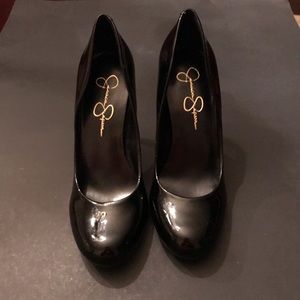 Cute black high heels